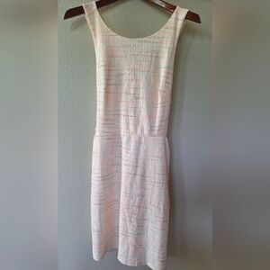 NWT Loft Women's Sleeveless Criss Cross Back Pockets Mini Dress Size 10P